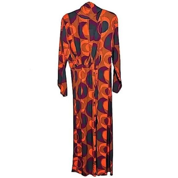 NWT ZARA PRINTED MIDI DRESS size S - Picture 6 of 7